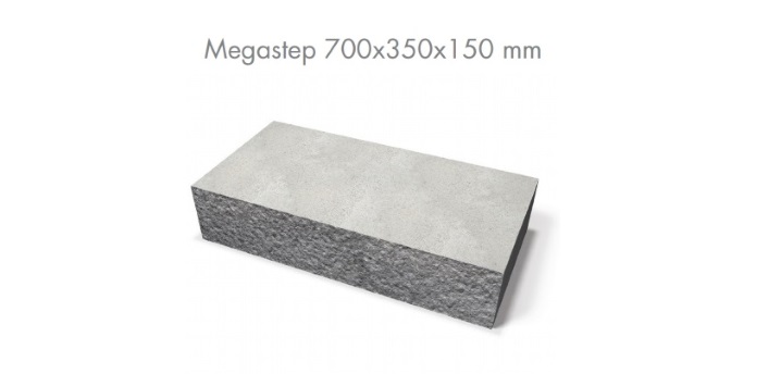 Benders Megastep 70x35x15 Grå