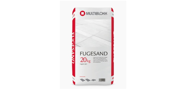 Multiblokk Fugesand 20kg