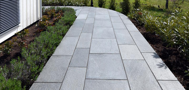 Skiferflis M�rk Oppdal 20cm, 20-30mm