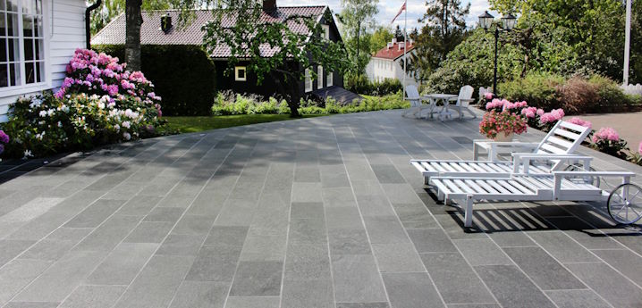 Skiferflis M�rk Oppdal 30cm, 20-30mm