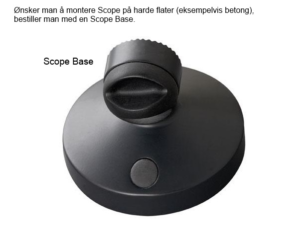 Scope Base, Brakett for Scope
