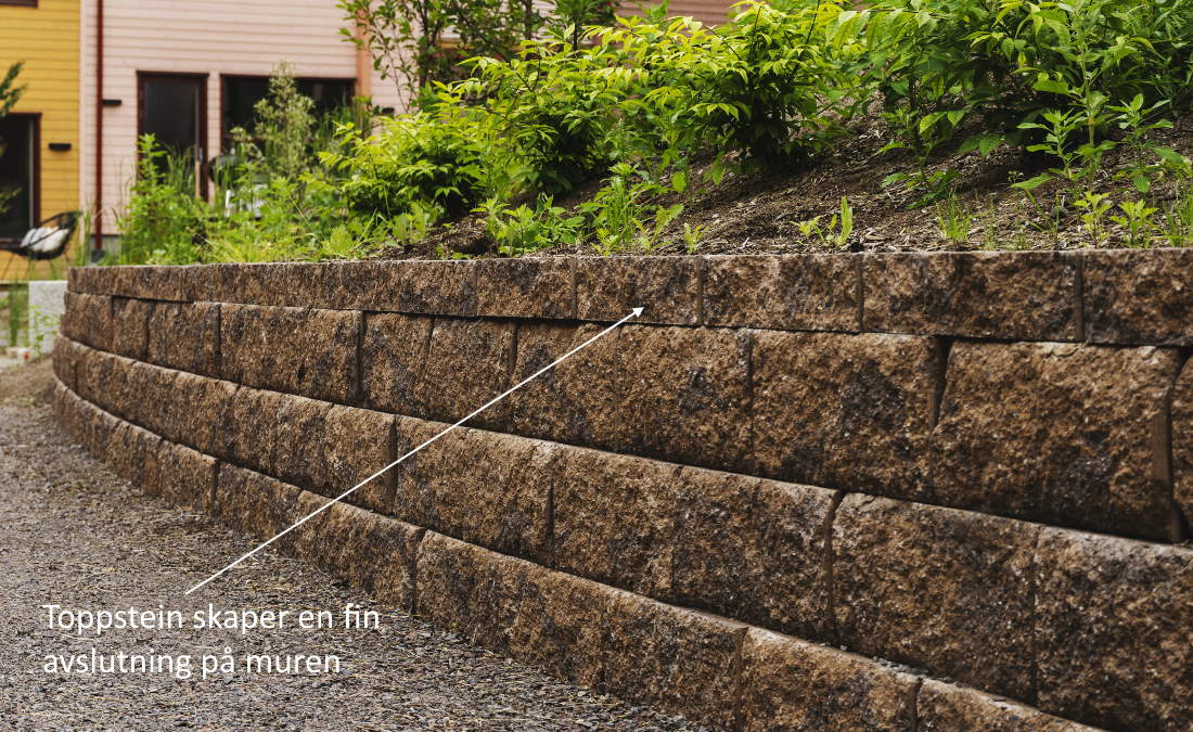 Asak Mur Vertica Toppstein Natur