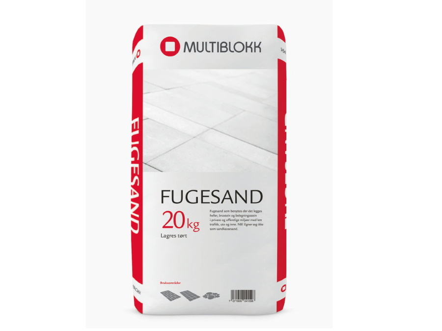 Multiblokk Fugesand 20kg