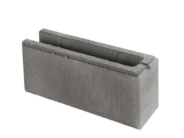 Multiblokk Forskalingsblokk, helblokk m/ende (15 cm bred)