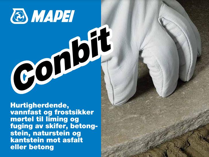 Mapei Conbit Steinlim 20kg sekk