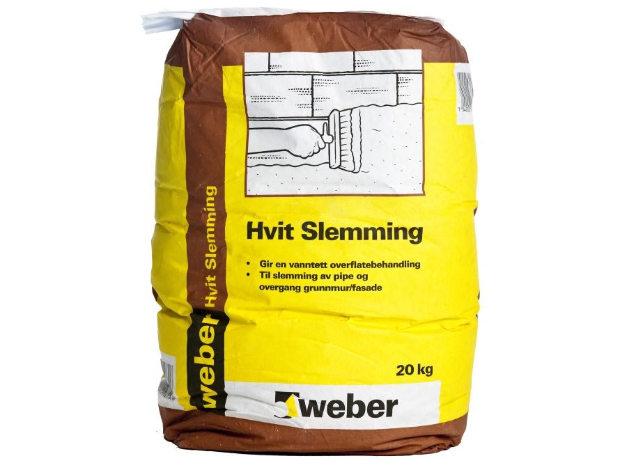 Weber Hvit Slemming - 20 kg sekk