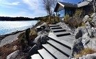 Skifer Trappetrinn Mrk Oppdal B=32,5cm T=20-30mm4