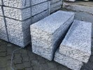 Granitt Trappetrinn 120cm Grovhugget Lys2